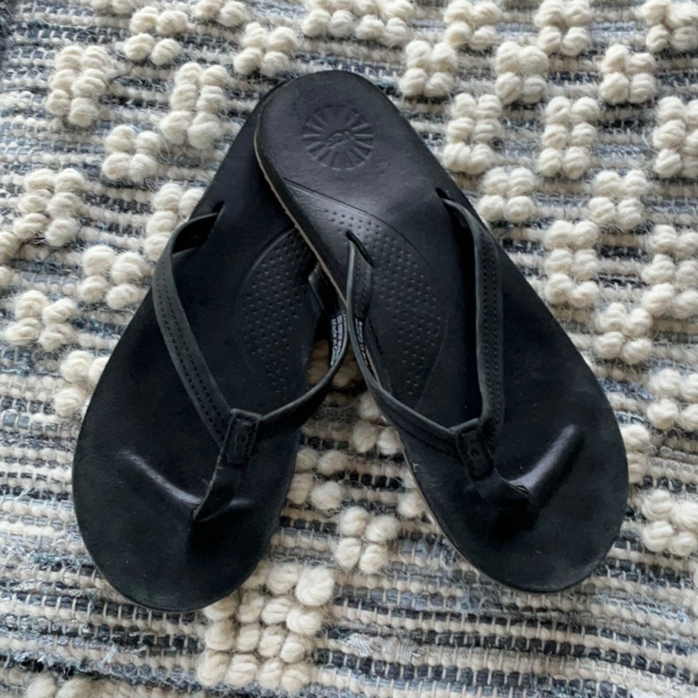 UGG leather sandals